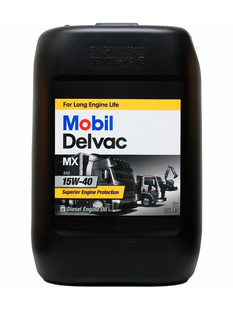 фото Моторное масло mobil delvac mx минеральное 15w-40 20 л (121650)