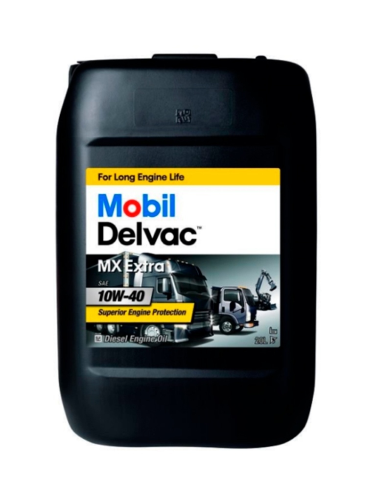 фото Моторное масло mobil delvac mx extra полусинтетическое 10w-40 20 л (144718)