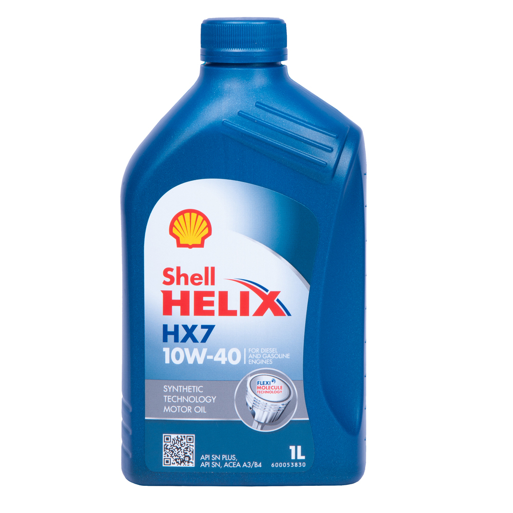 фото Моторное масло shell helix hx7 полусинтетическое 10w-40 1 л (s104012)