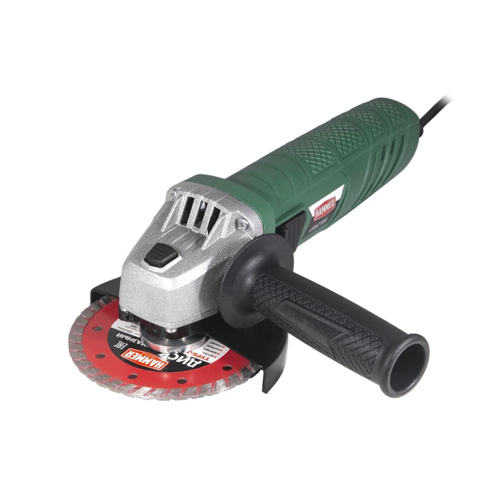 Шлифмашина угловая электрическая Hammer USM710D 710 Вт d125 мм (501520 ...
