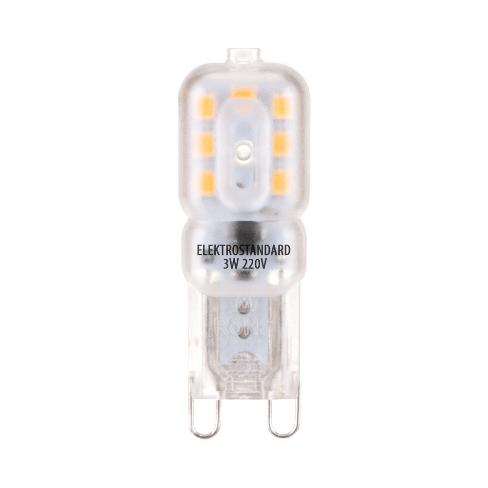 Лампа светодиодная Elektrostandard G9 JCD 3 Вт 3300К теплый свет 220 В капсула (BLG906)