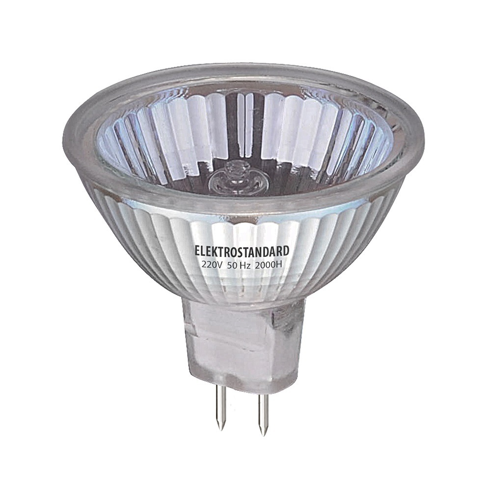 фото Лампа галогенная elektrostandard g5.3 mr16 35 вт 2700к теплый свет 12 в рефлектор (mr16/c 12v35w)
