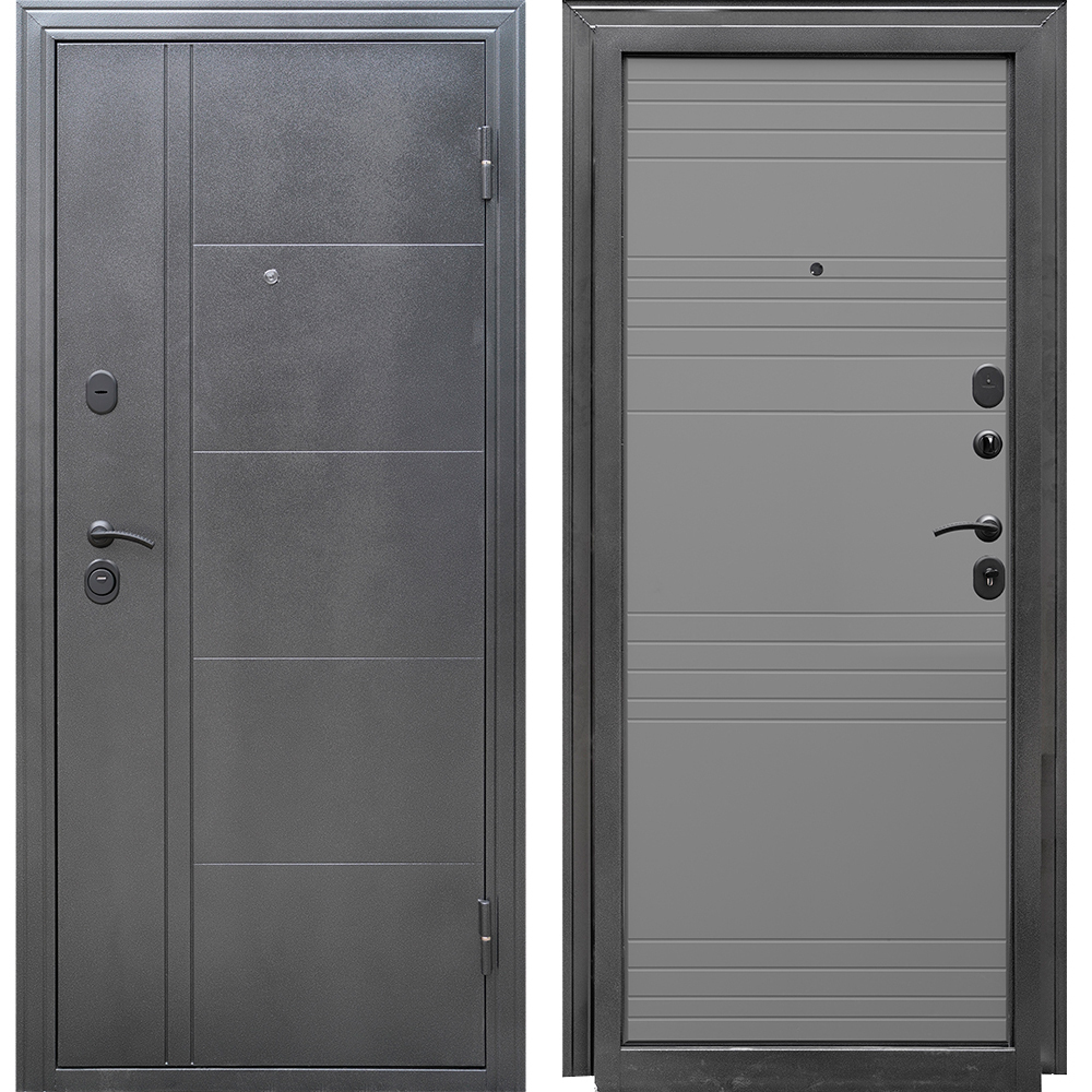 Дверь входная Форпост Олимп правая антик серебро - светло-серый 860х2050 мм дверь входная прораб правая антик серебро дуб белый 860х2050 мм
