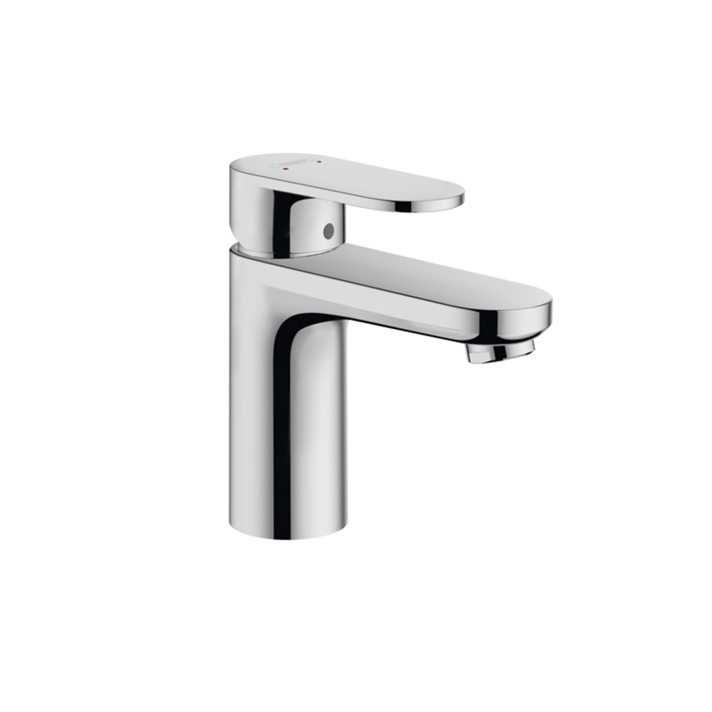 Смеситель для раковины Hansgrohe Vernis Blend хром однорычажный с донным клапаном (71580000) смеситель для раковины с донным клапаном coolstart hansgrohe vernis blend 71585670