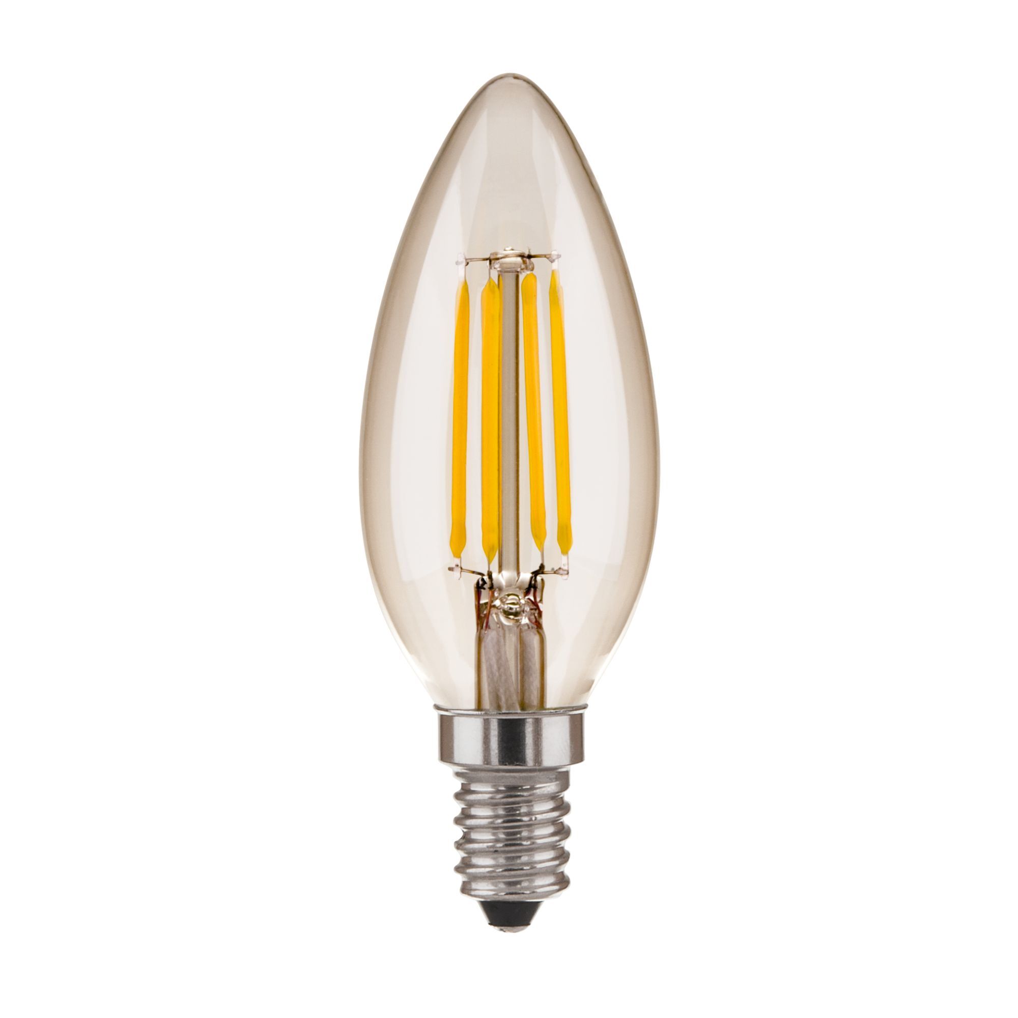 фото Лампа светодиодная филаментная elektrostandard e14 6500к 9 вт 1000 лм 230 в свеча прозрачная