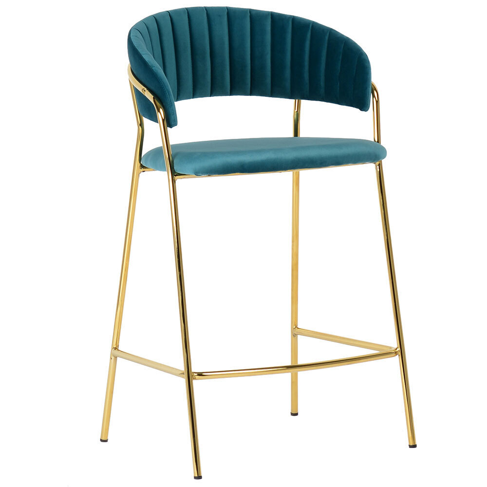 Стул полубарный Turin бирюзовый (FR 0162) стул полубарный turin единый размер синий