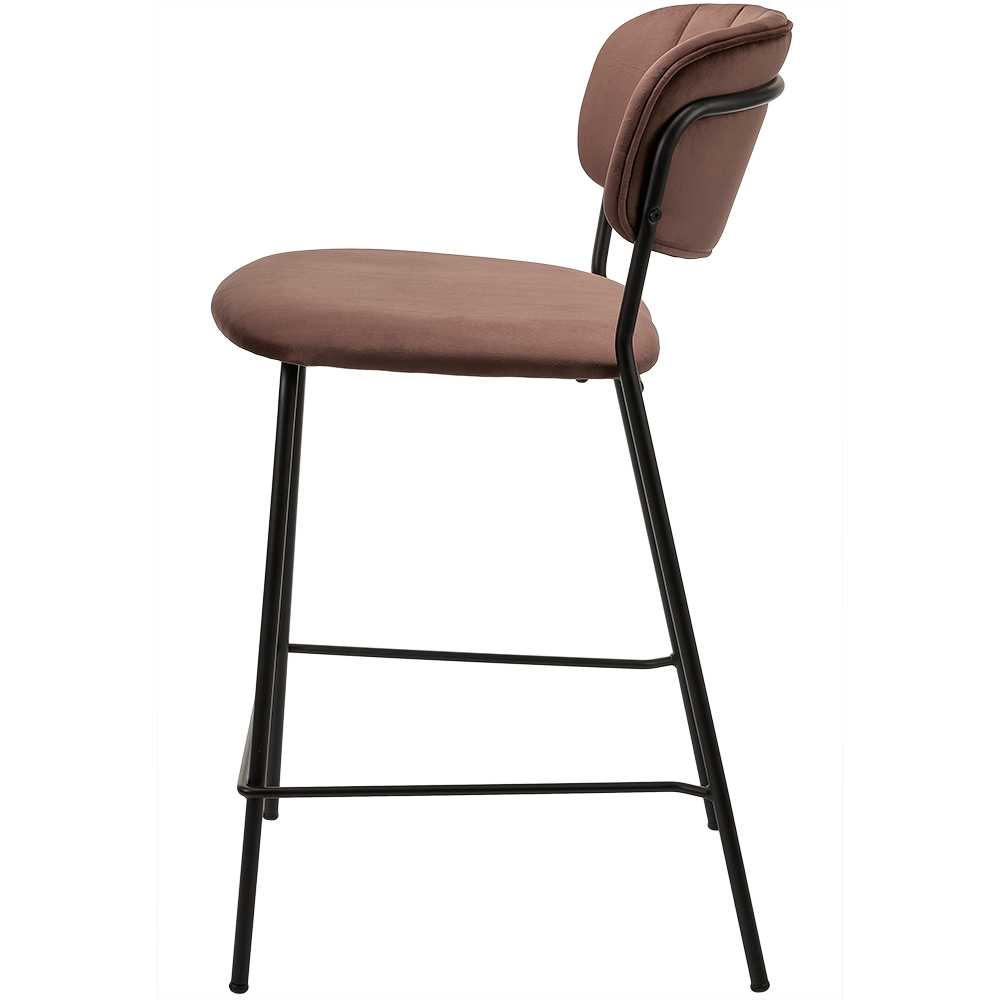 фото Стул полубарный carol терракотовый (fr 0469) bradex home