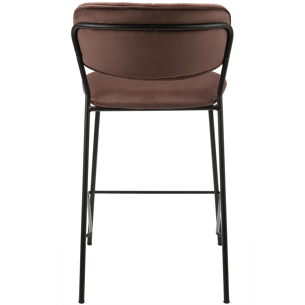 фото Стул полубарный carol терракотовый (fr 0469) bradex home