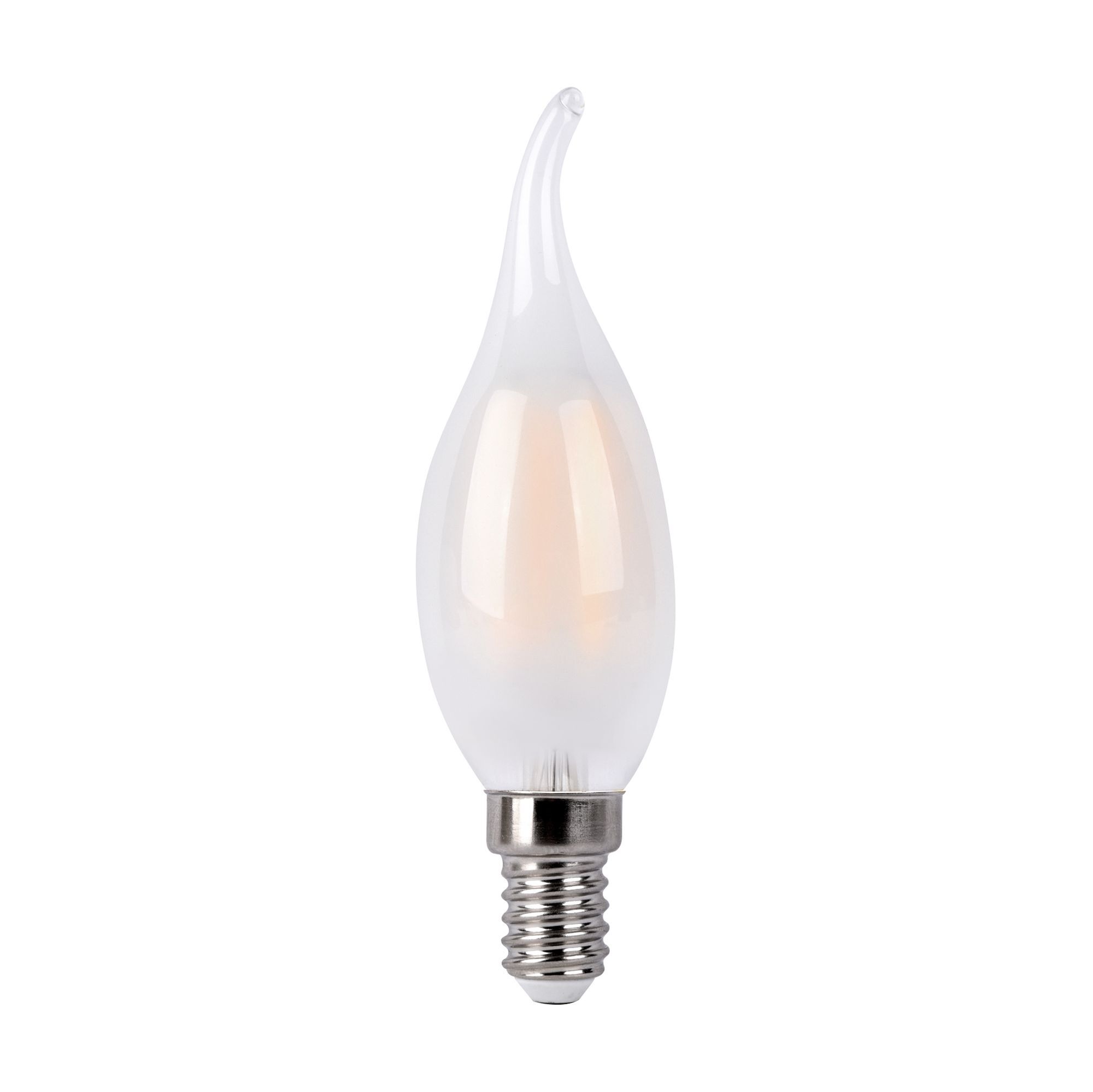 фото Лампа светодиодная филаментная elektrostandard e14 4200к 9 вт 1000 лм 230 в свеча на ветру матовая