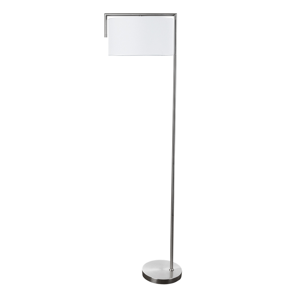 Торшер Arte Lamp E27 60 Вт серебро/белый IP20 (A5031PN-1SS) светильник напольный arte lamp a5031pn 1ss
