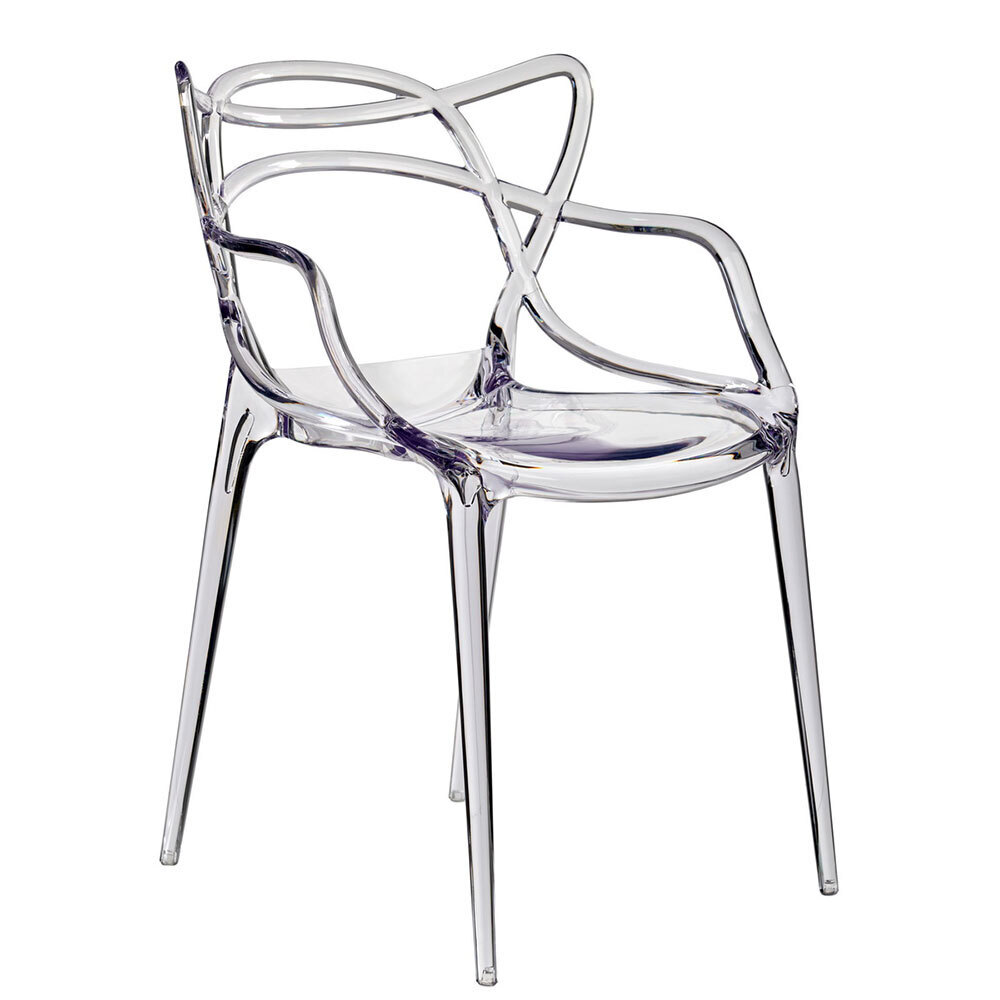 Стул-кресло Masters прозрачный (FR 0704) стул кресло cozy латте fr 0742