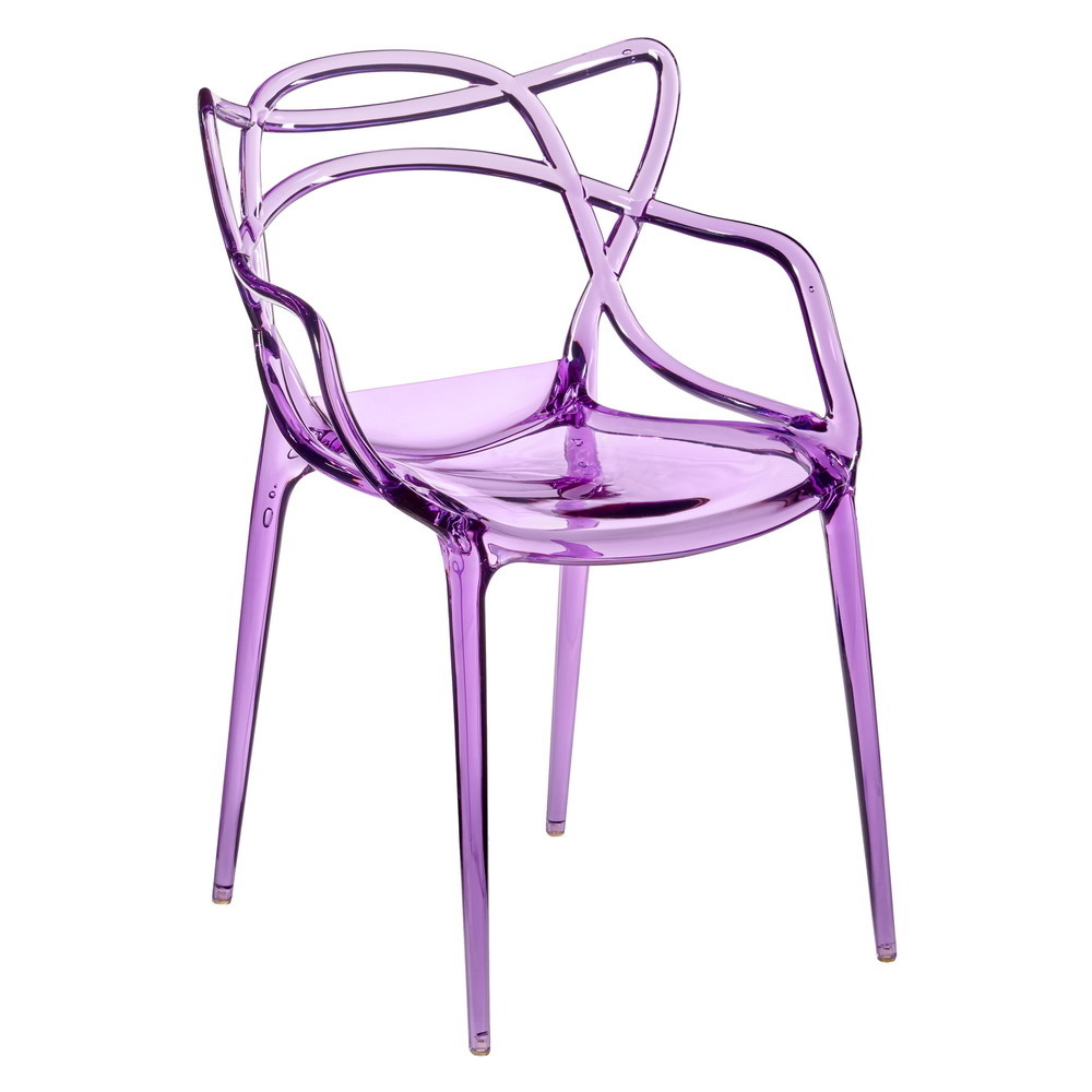 стул bradex masters серый fr 0133 Стул-кресло Masters фиолетовый (FR 0867)