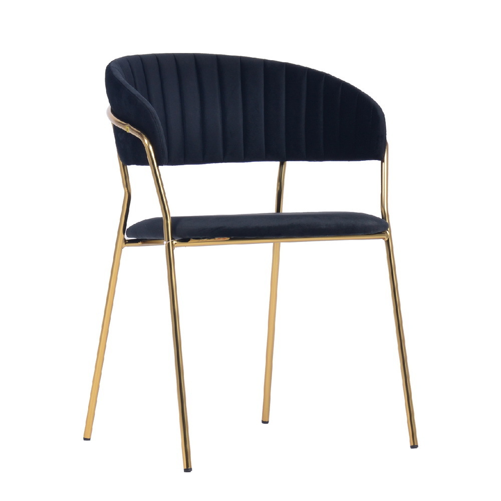 Стул-кресло Turin черный (FR 0797) стул кресло turin пудровый 2 шт fr 0161p