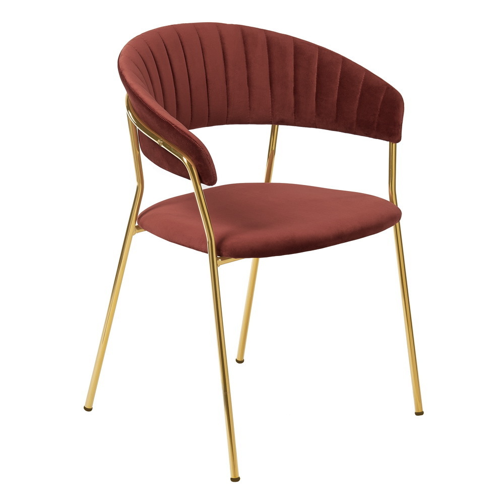 Стул-кресло Turin терракотовый (FR 0914) стул кресло turin пудровый 2 шт fr 0161p