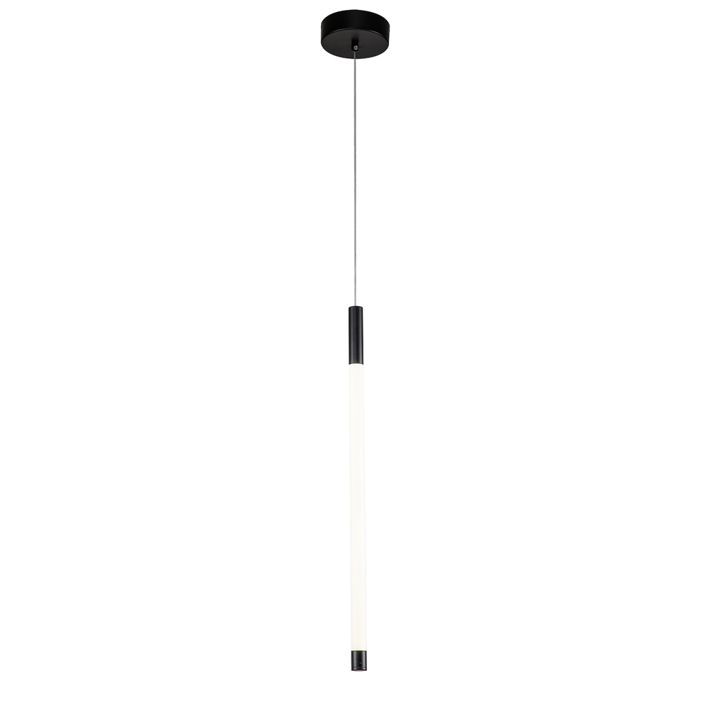 Светильник светодиодный подвесной Indigo Vettore 4000К 10 Вт 3 кв.м черный IP20 (V000040L) подвесной светильник ostin