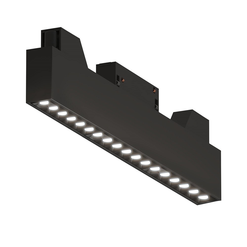Светодиодный трековый светильник магнитный Elektrostandard Slim Magnetic 4200К 18 Вт 4,8 кв.м черный (85006/01)