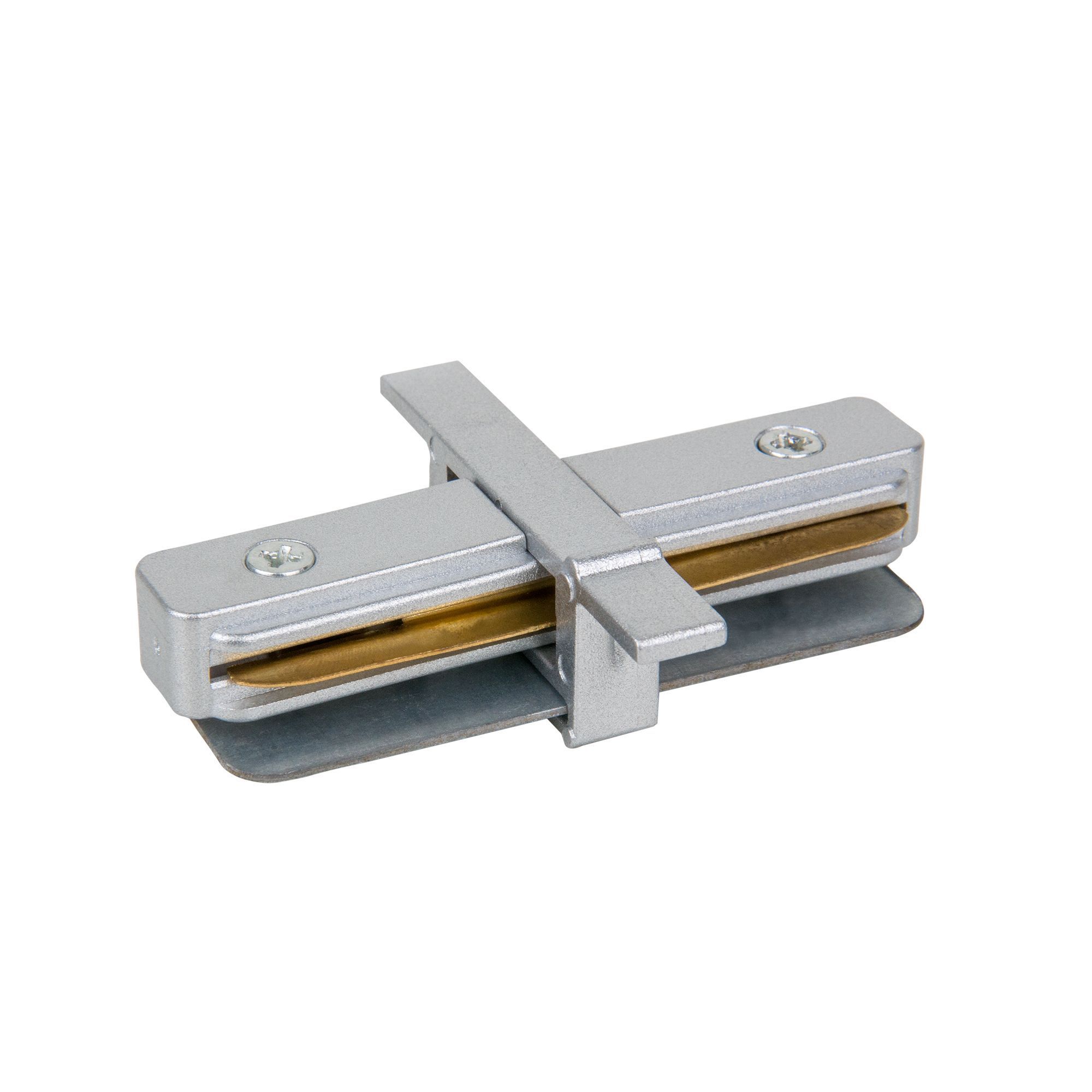 

Коннектор для однофазного шинопровода прямой Elektrostandard Track Rail SL Recessed серебро (a050162)