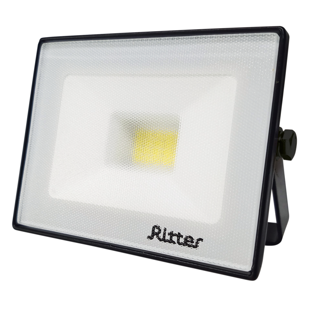 прожектор светодиодный ritter profi 2700к 50 вт ip65 черный 53428 4 Прожектор светодиодный Ritter Profi 4000К 20 Вт IP65 черный (53415 4)