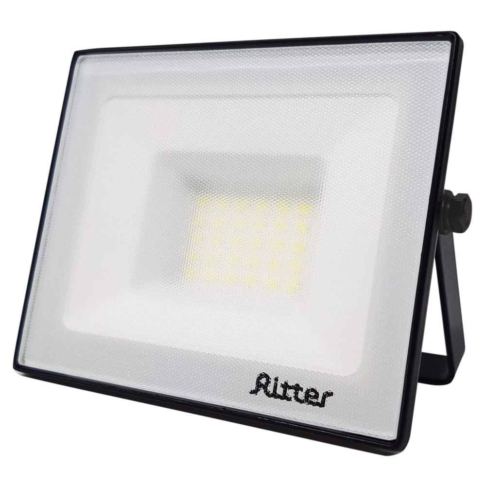 Прожектор светодиодный Ritter Profi 6500К 30 Вт IP65 черный (53407 9) прожектор светодиодный rev до 300 6500к 300 вт ip65 черный 32309 9