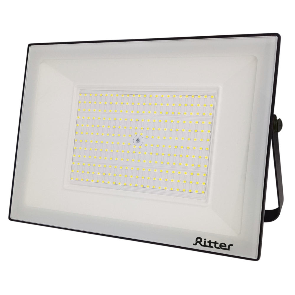 Прожектор светодиодный Ritter Profi 6500К 200 Вт IP65 черный (53412 3) прожектор светодиодный ritter 29127