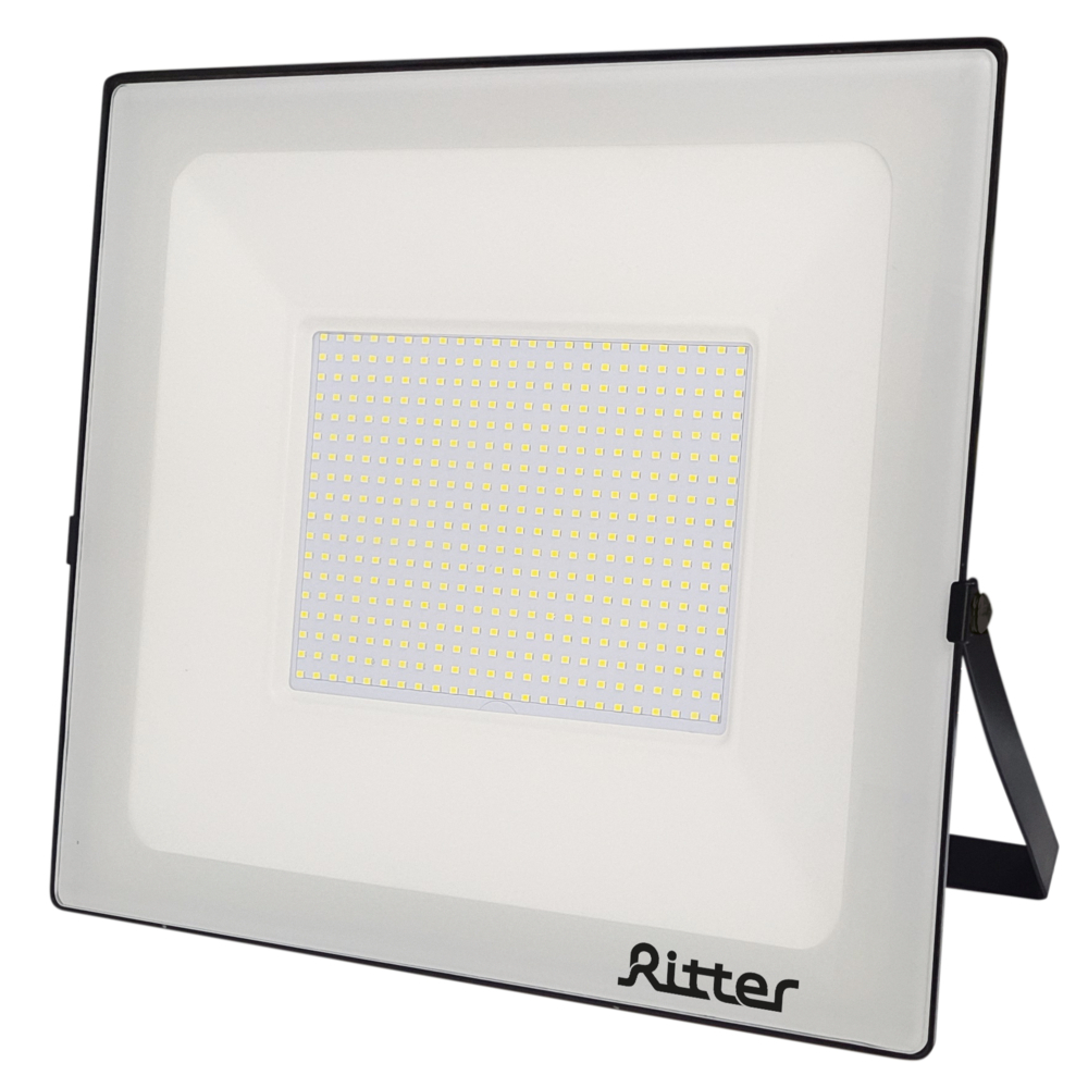 Прожектор светодиодный Ritter Profi 6500К 300 Вт IP65 черный (53413 0) прожектор светодиодный rev до 300 6500к 300 вт ip65 черный 32309 9