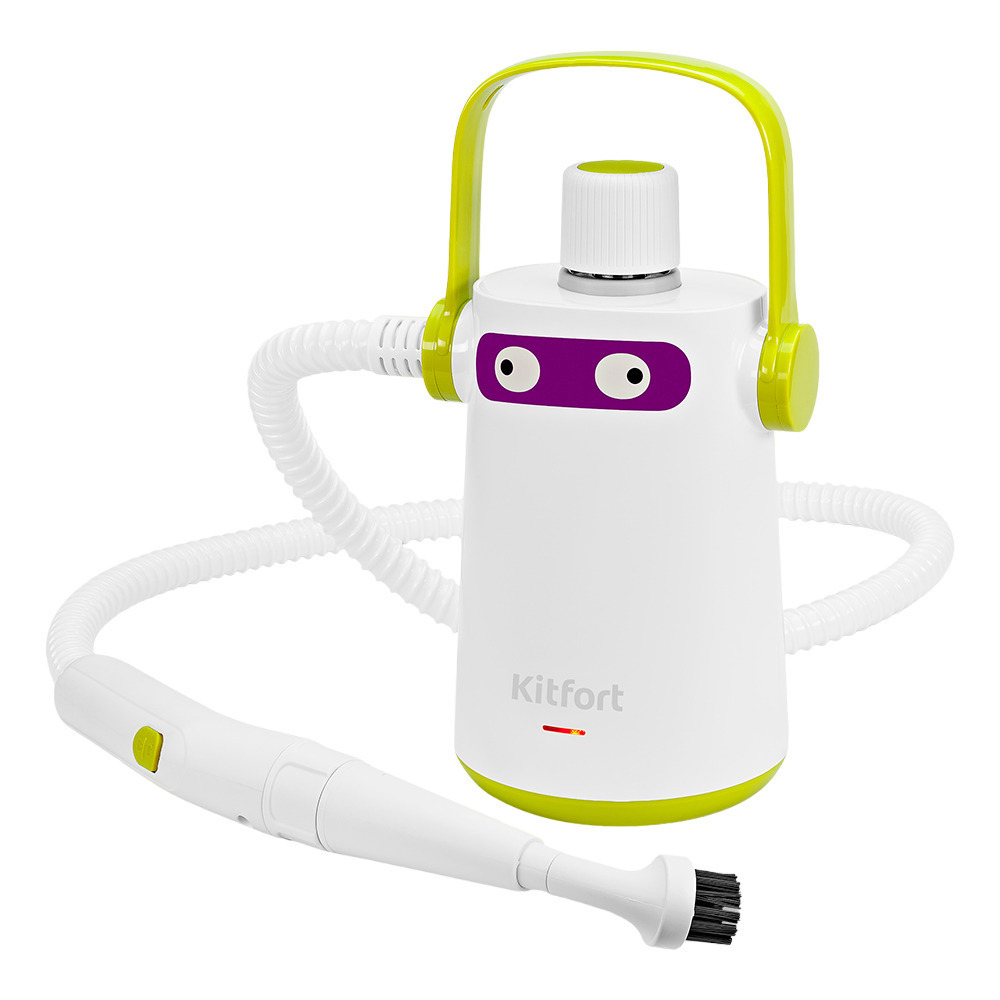 Пароочиститель Kitfort КТ-9109-2 бело-салатовый — купить в Петровиче в ...