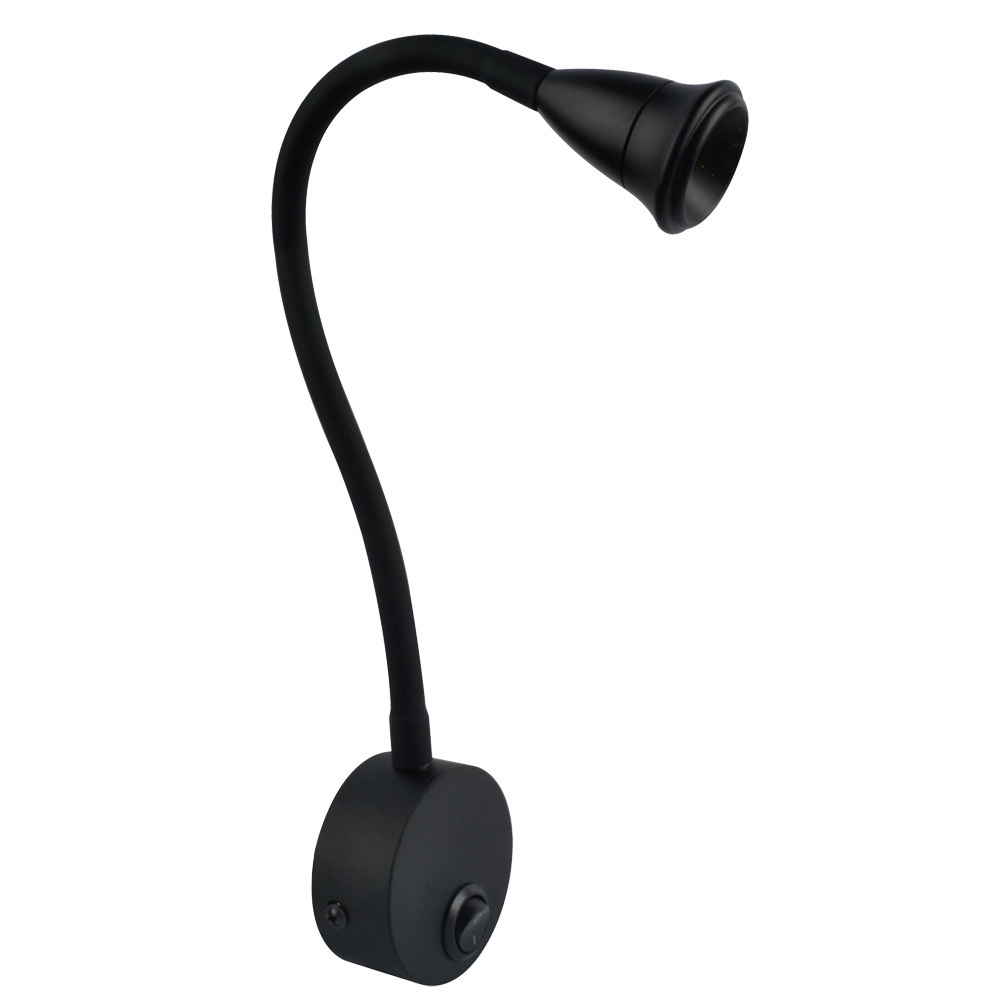 фото Бра arte lamp twist (a7603ap-1bk) светодиодное 3 вт 220 в черное 4000к ip20