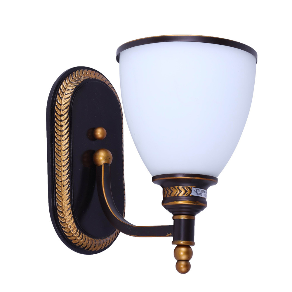 фото Бра arte lamp bonito (a9518ap-1ba) e27 40 вт 220 в черное ip20