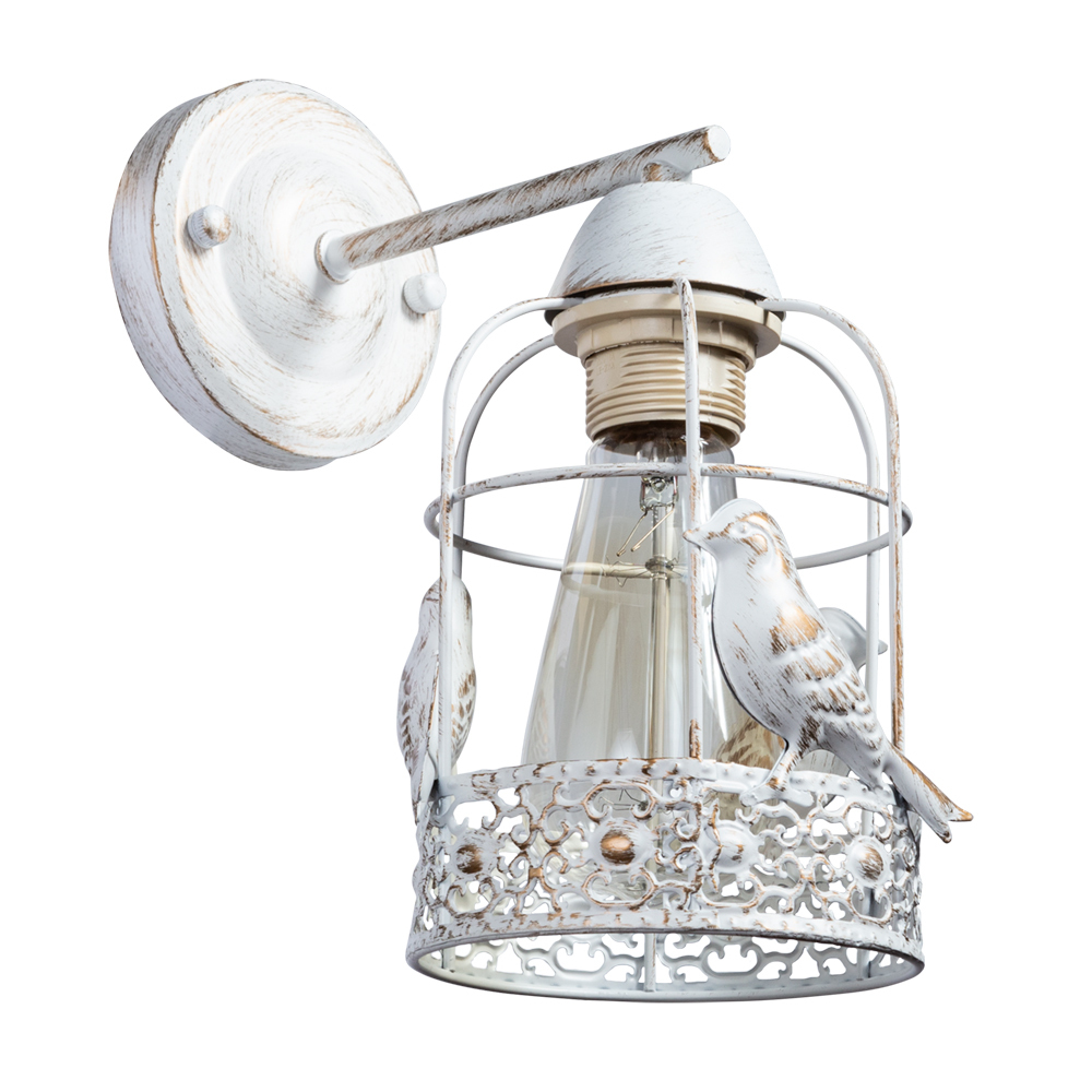 Бра Arte Lamp Cincia E27 40 Вт 220 В белое IP20 (A5090AP-1WG) бра arte lamp cincia e27 40 вт 220 в белое ip20 a5090ap 1wg