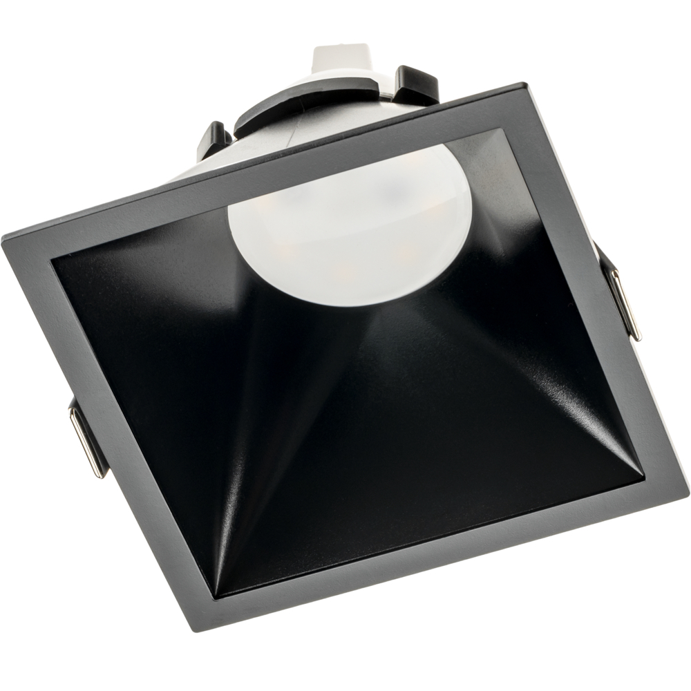 Светильник встраиваемый GU5.3 черный 40 Вт IP20 Ritter Artin (51438 1) светильник встраиваемый светодиодный черный 20 вт 4200 к ip20 ritter artin 59940 1