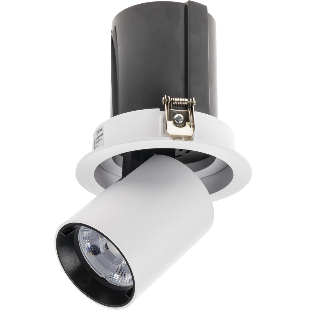 Светильник встраиваемый светодиодный поворотный белый 10 Вт 4200 К IP20 Ritter Artin (59992 0) светильник встраиваемый светодиодный черный 10 вт 4200 к ip20 ritter artin 59939 5