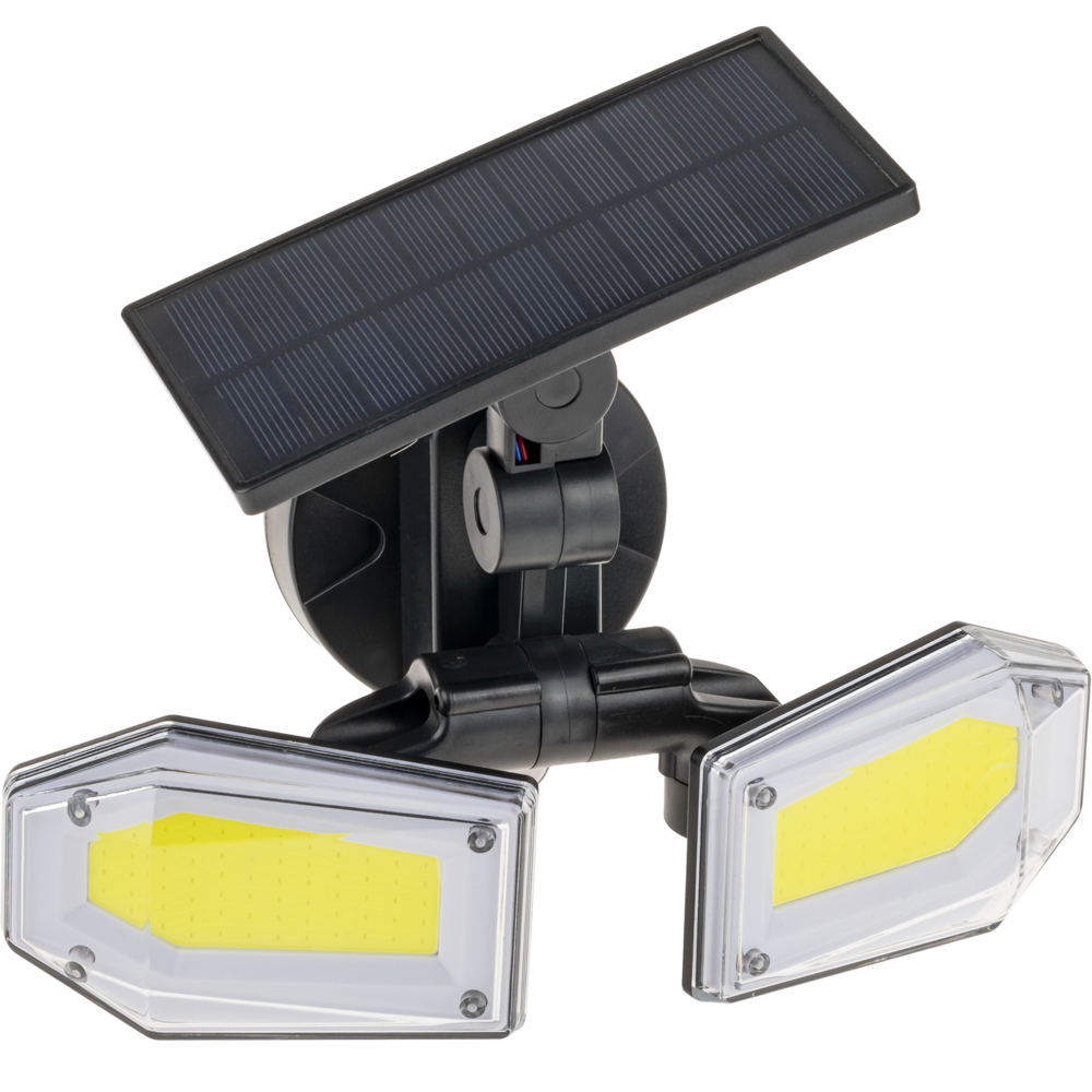 Светильник светодиодный садово-парковый настенный Düwi Solar черный 6500К 25 Вт IP65 (25018 0) прожектор светодиодный düwi ultra slim 6500к 10 вт ip65 черный 32290 0