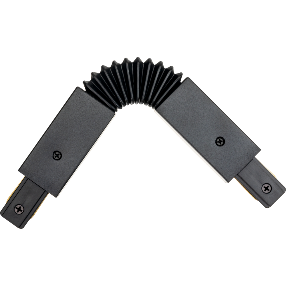 Коннектор для однофазного шинопровода гибкий Ritter Artline черный (59752 4) коннектор для однофазного шинопровода l образный ritter artline черный 59746 3