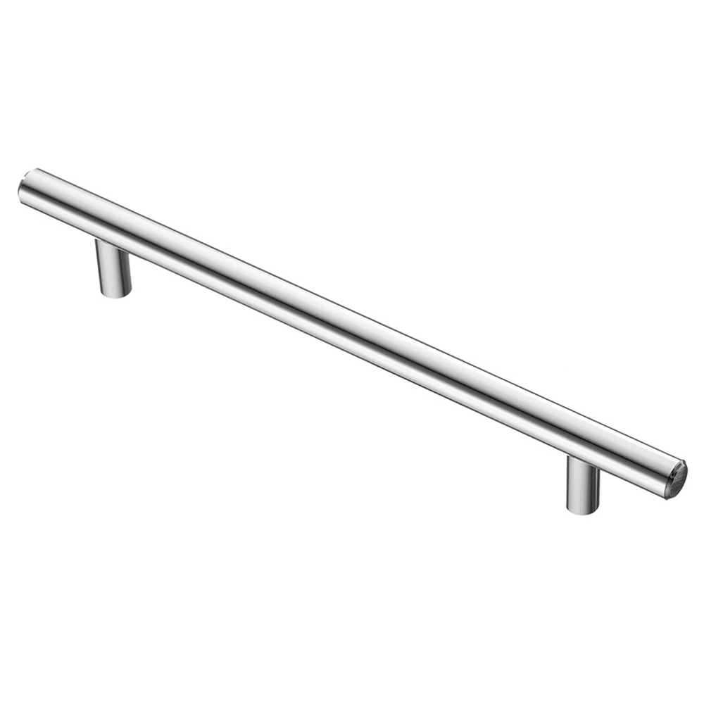 Ручка-рейлинг мебельная Kerron Metallic 220 мм металлическая хром (R-3020-160)