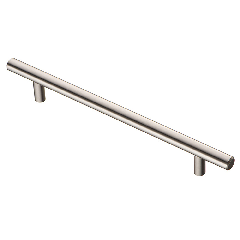 Ручка-рейлинг мебельная Kerron Metallic 255 мм металлическая сталь (R-3020-192 ST)