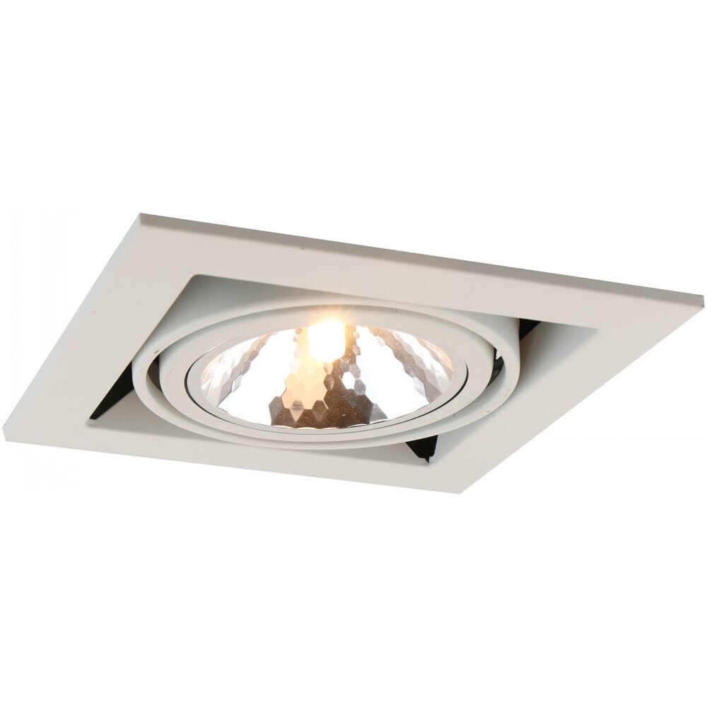 фото Светильник встраиваемый g9 40 вт 200х200х80 мм ip20 arte lamp cardani semplice (a5949pl-1wh) белый