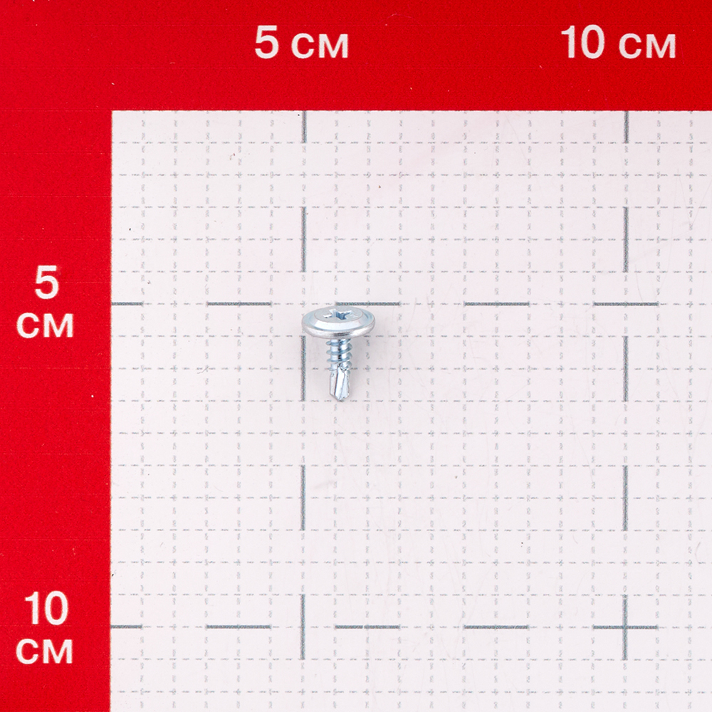 

Саморезы клопы 13x4,2 мм с буром усиленные Hard-Fix (1000 шт.), Сталь