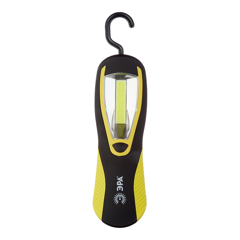Фонарь ручной Эра (Б0027820) светодиодный 1 LED 5 Вт на батарейках AA пластик фонарь бытовой эра sda30m