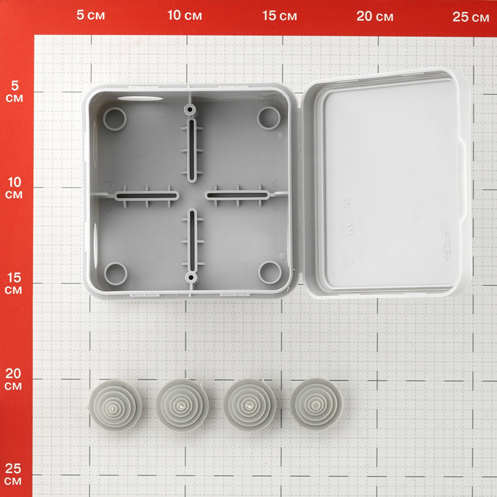 Коробка распределительная 100х100х50 мм IP54 Greenel (GE41256) Вид№4