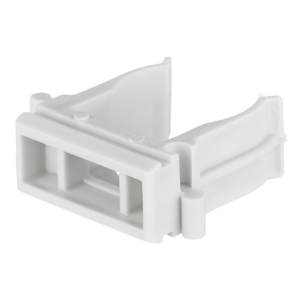 

Крепеж-клипса для труб 20 мм Greenel серая (100 шт.) (GE50141), Серый