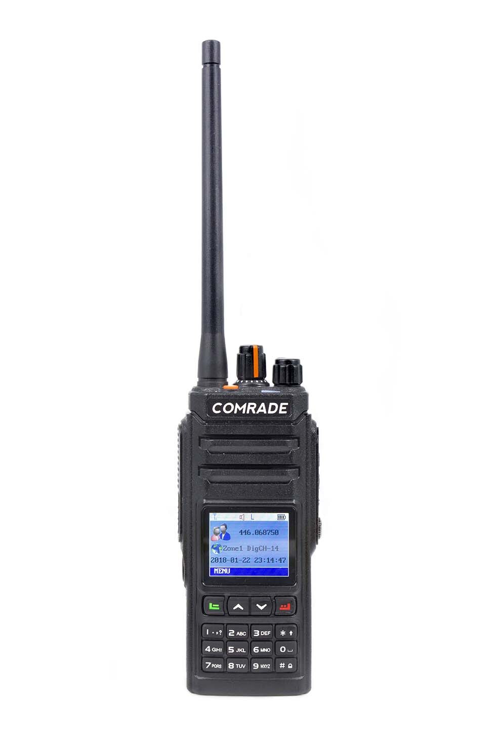 Рация Comrade R12 VHF двухдиапазонный приемопередатчик anytone мини мобильная радиостанция vhf 136 174 uhf 400 480 мгц любительская радиостанция 25 вт