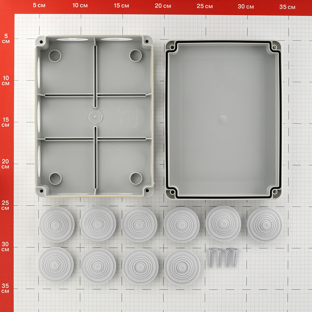 Коробка распределительная 190х140х70 мм IP55 Greenel (GE41244) Вид№5