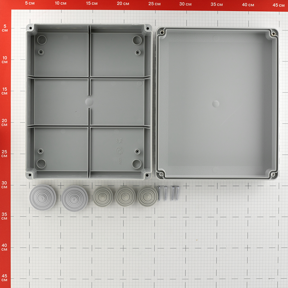 Коробка приборная 240х195х90 мм IP44 Greenel (GE41271) Вид№3