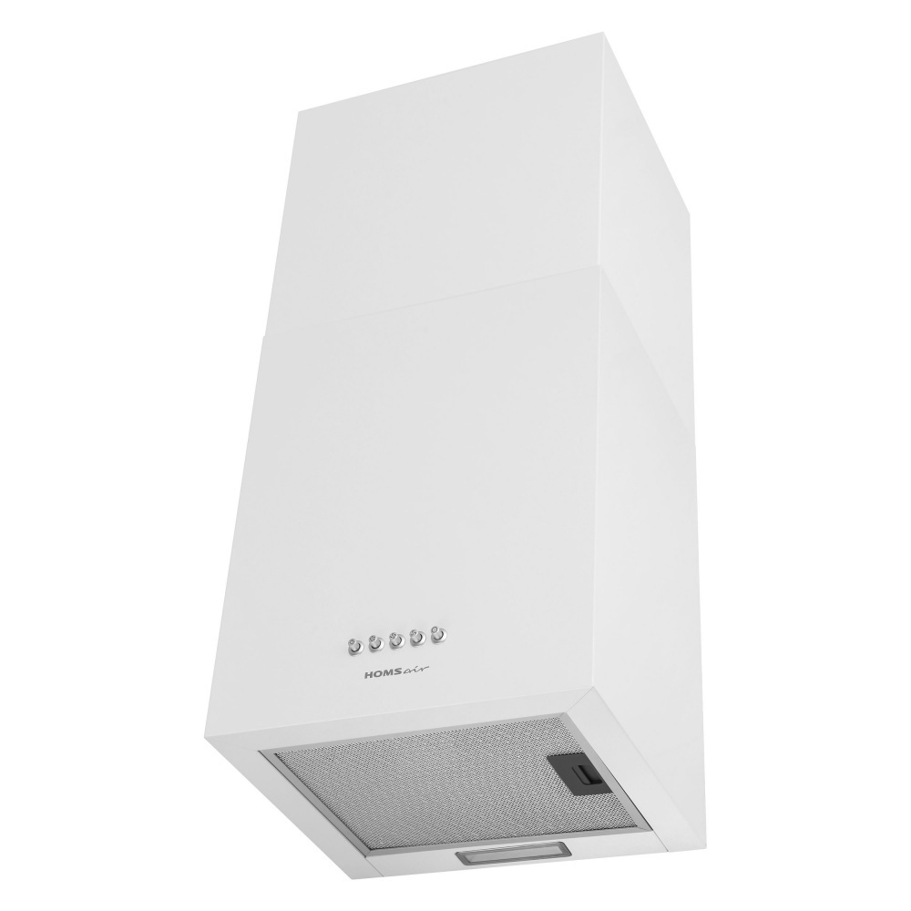 

Кухонная вытяжка островная HomSair Phlox Push 40 см белая (КА-00015824), Белый