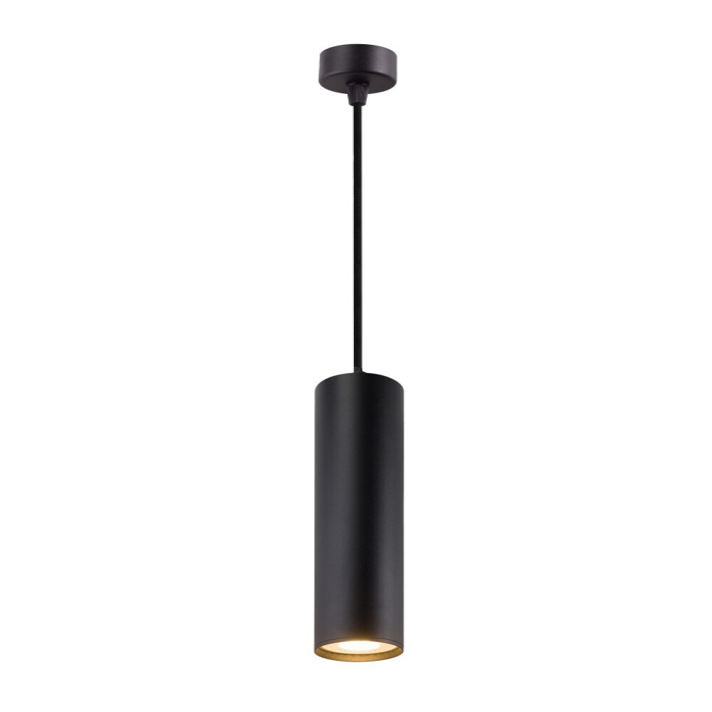 Светильник подвесной Denkirs GU10 15 Вт 2 кв.м черный IP20 (DK4050-BK) дизайнерский креативный подвесной светильник в виде нло с регулируемой высотой подвесные светильники для ресторана