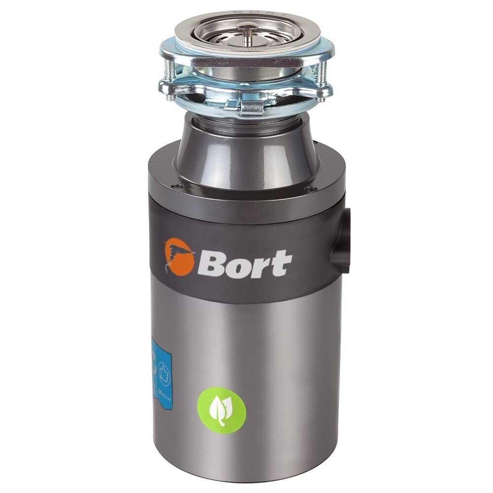 Измельчитель пищевых отходов Bort Titan 4000 Plus 560 Вт 1,4 л кольцо переходник для измельчителя bort ring 160 93412642