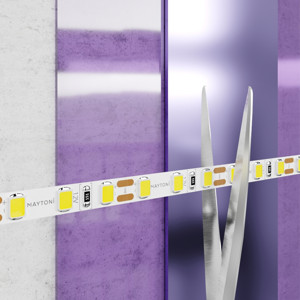 

Лента светодиодная SMD 2835 Led strip 3000К 12 В 4,8 Вт/м 5 м IP20 Maytoni (20007), Белый