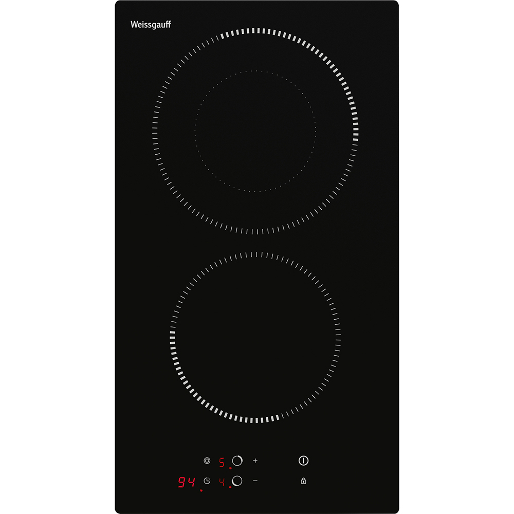 Варочная панель электрическая Weissgauff HV 312 BM 2 конфорки черная