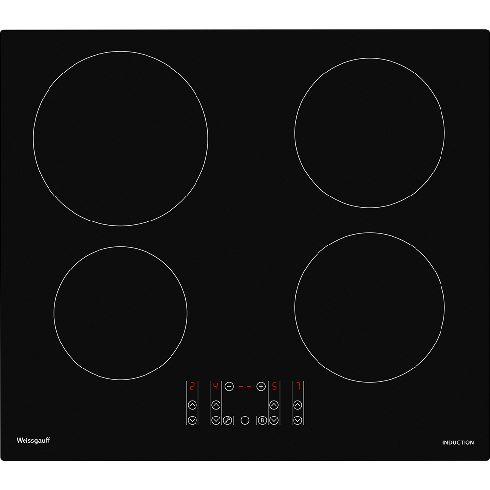 Варочная панель индукционная Weissgauff HI 640 BSCM 4 конфорки черная ...