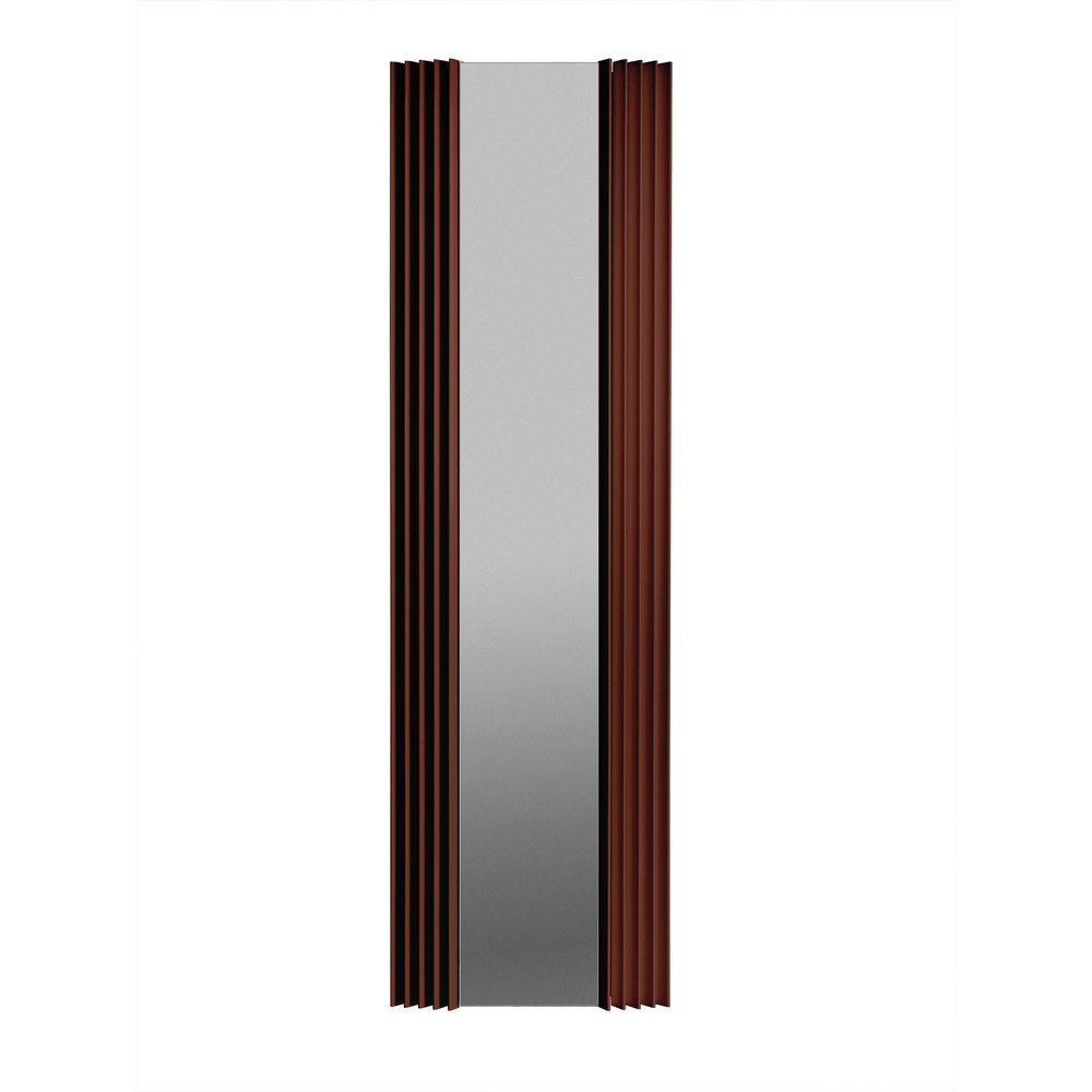фото Радиатор стальной jaga iguana visio 50 мм 1 секция 1/2 нижнее подключение 1800х510 мм коричневый